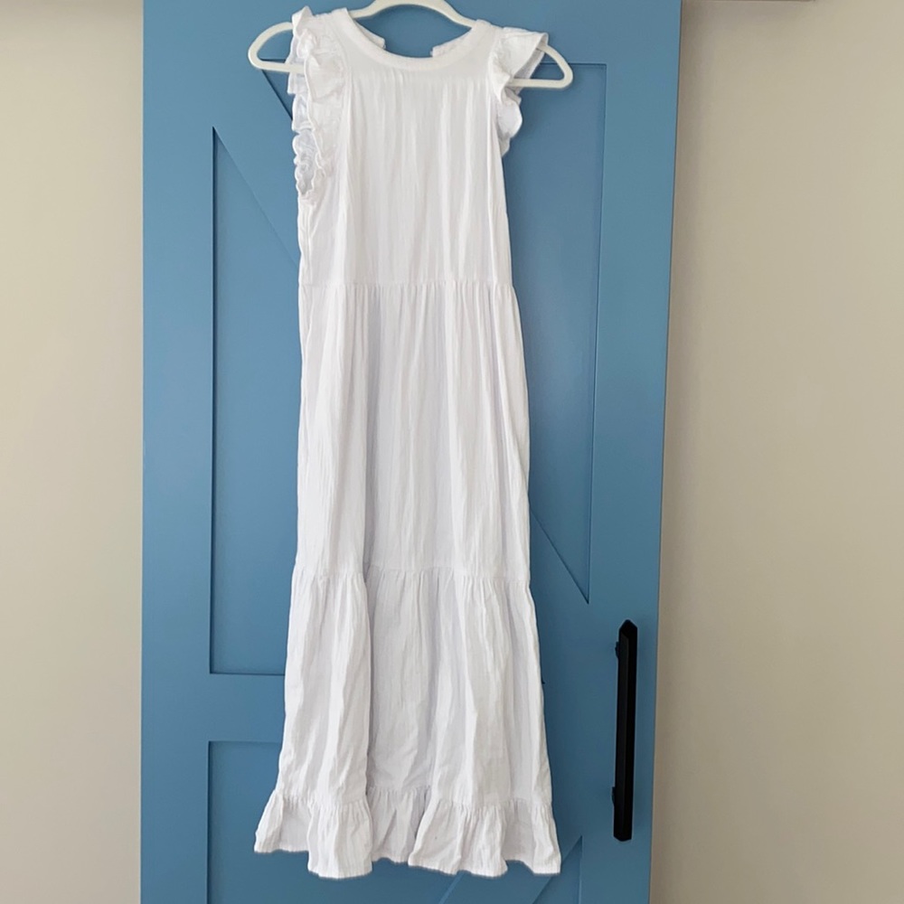 Ladies White Maxi Dress